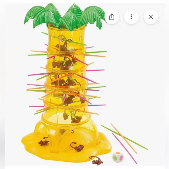 VTG Mattel Tumblin' Monkeys Game, Ages 5+ - Picture 4 of 5